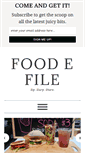 Mobile Screenshot of foodefile.com